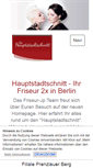 Mobile Screenshot of hauptstadtschnitt.de